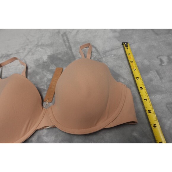 Skims Fits Everybody T-Shirt Bra Beige Clay 36C NWT - Picture 5 of 7